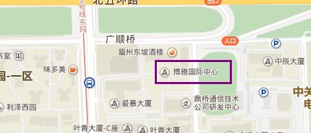 博雅国际中心地图